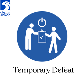 ADNOC temporary Defeat