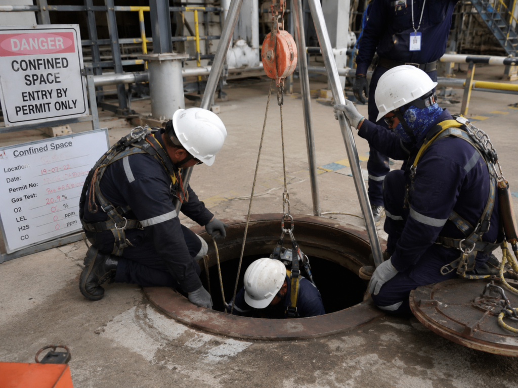 Confined space training cse training