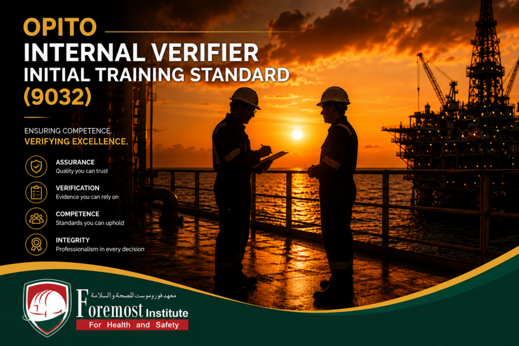 opito , opito approved courses , opito courses , opito courses in abu dhabi , opito foremost institute for health and safety