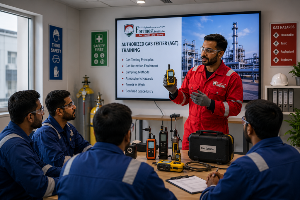 authorized gas tester agt training , authorized gas tester agt training opito approved , agt training , agt course in abu dhabi , authorized gas tester training abu dhabi , opito agt training , gas testing training abu dhabi , gas detection equipment training , confined space gas testing , oil and gas safety training abu dhabi