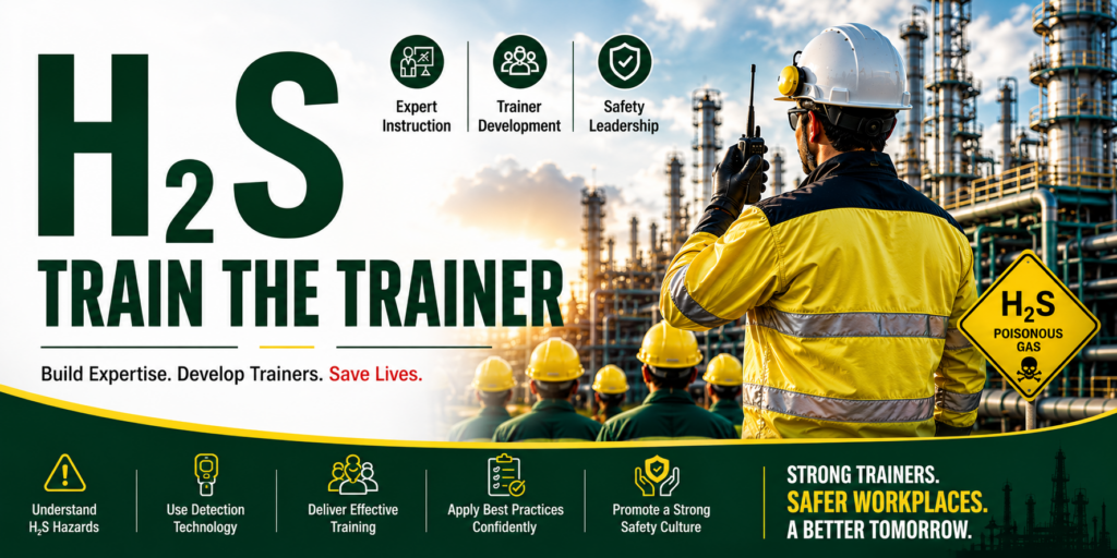 hydrogen sulphide safety hst  training h2s train the trainer course h2s train the trainer certificate health and safety training in uae abudhabi